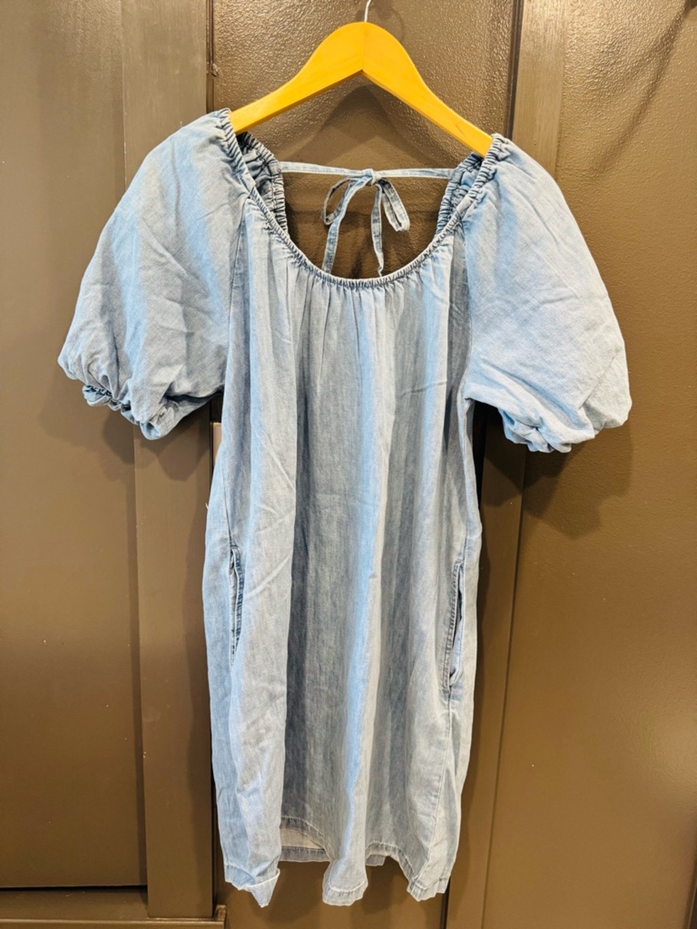 GAP Light Blue Denim Dress